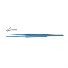 Diam-n-Dust™ Micro Dressing Forcep Curved Titanium, 15 cm - 6" Tip Size 6.0 x .04 mm Diam-n-Dust™ Micro Dressing Forcep Curved Titanium, 15 cm - 6" Tip Size 6.0 x .04 mm
